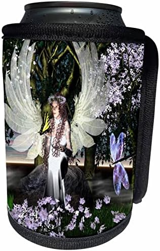 3дроза-Вајтоак Уметнички Дизајни Ангелски Отпечатоци-Ангел На Благодарност Ангел Со Пеперутки - Може Поладна Обвивка За Шишиња