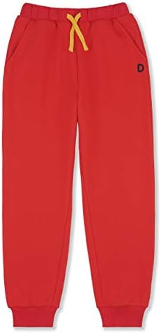 Дотдог Младински мек Мирко Велвет повлечен џогер џогерни панталони со руно панталони со џебови за момчиња или девојчиња 3-12