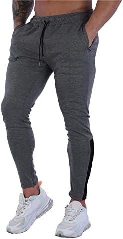 Карго панталони Wabtum за мажи, машка мода едноставна цврста боја џемпери, чипка на пакувања за нозе, тенок вклопат обични панталони