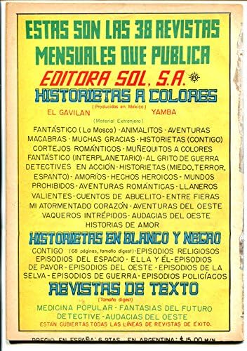 Авентурас Вонредни 202 1962-Мексиканско издание-Млади Мажи 25-Капетан Америка-Г