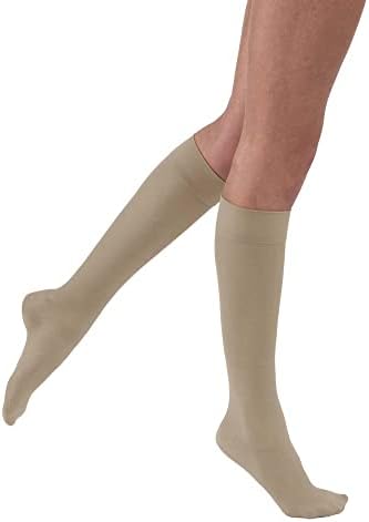 Costressобс Ултрашер Компресија на компресија, 30-40 mmHg, високо колено, затворен пети