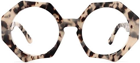 Читателите на зелол Дебели Преголеми Геометриски Очила За Читање За Жени Со Стандардна Антирефлектирачка Обвивка ХЈУ ЗОП01887