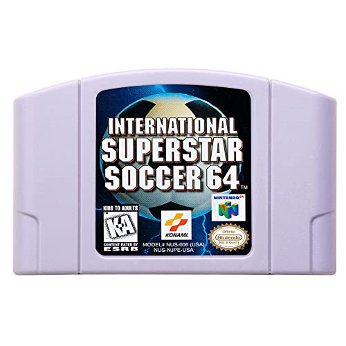 Нов N64 игри Cartridge International Superstar Supcer 64 US верзија NTSC за картичка за игри со конзола N64