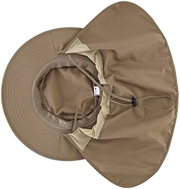 Дома претпочитаат машка сонце капа со капаче за вратот Брзо суво УВ заштита капа за риболов
