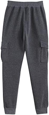 Преголеми панталони со повеќе џебни карго за мажи 2023 модерни модни панталони класични лабави обични џемпери