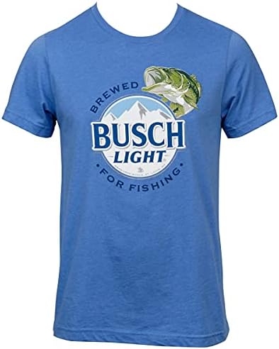 Busch Light приготвува за риболов сина боја маица