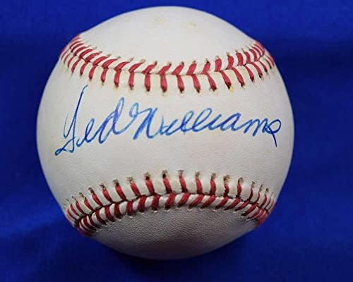 Тед Вилијамс ПСА ДНК Коа Аутограмска Американска лига ОАЛ потпишан бејзбол - Автограмирани бејзбол