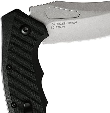 Kershaw Flitch Pocket Knife Modified Drop Point Point се карактеризира со SpeedSafe Assisted Open, Reversible Deep Carry Pocket