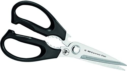 Поради Cigni Копчиња за повеќенаменски ножици од не'рѓосувачки челик - занаетчиски и кујнски ножици 20 см