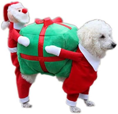 Зимски палто на Леуу миленичиња, топла костумска облека, Божиќна носија за кучиња-мали