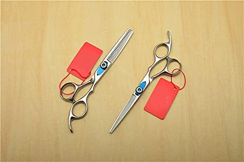 Професионални ножици за коса за коса фризерски ножици за сечење ножици + ножици за слабеење