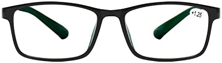 Sanhooopolo 3-5 пакувања за читање очила за жени/мажи сини светлосни очила за жени читатели за мажи