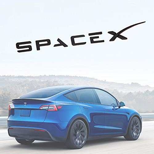 Spacex Налепници 3d Метал Тесла Амблем Налепница Значка Налепници Одговара Тесла Модел Y Модел 3 Модел X Модел И Декоративни