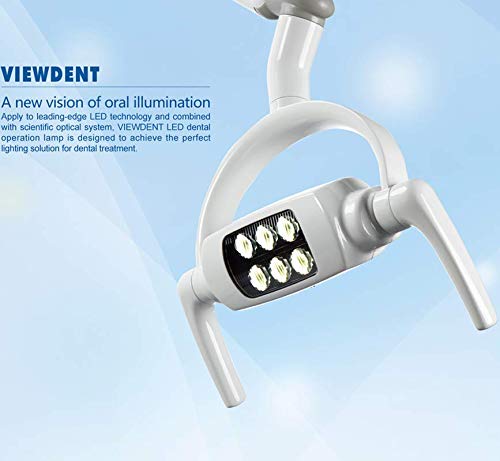 Sohome 8W 6 LED Dental Dental Oral Light Medical Larm Lamp Mounted w/рака за поддршка