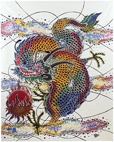 Сликарство на батик уметност, „Воин змеј“ од Агунг