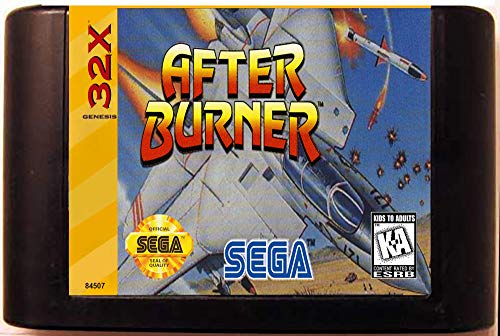Afterburner 32X комплетен - - касета за видео игри со репродукција