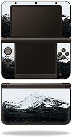 MOINYSKINS кожата компатибилна со Nintendo 3DS XL - планински бранови | Заштитна, издржлива и уникатна обвивка за винил декларална обвивка | Лесен за примена, отстранување и про