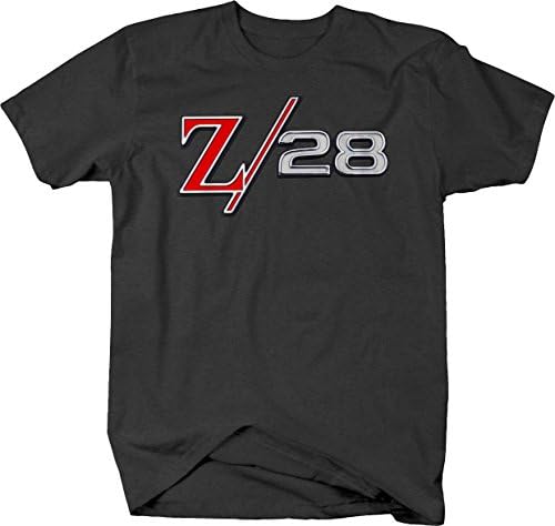 Задебелени отпечатоци Мускулен автомобил CAMARO Z/28 Z28 Racing Performance Muscle Car Graphic Tirts за мажи