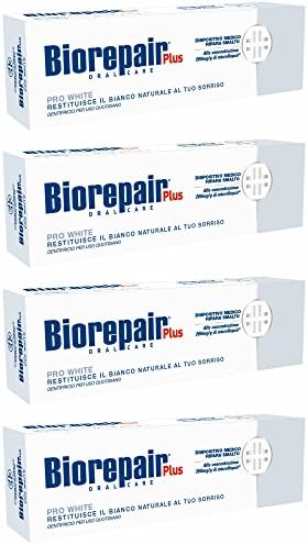BioRepair Pro White Daily Daily Паста за заби - 2,54 течни унци цевки [италијански увоз]