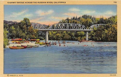 Руска река, разгледница во Калифорнија