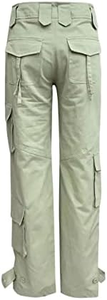 Zlovhe Baggy Cargo Pants, женски баги карго панталони со џебови широки панталони за нозе лабави комбинезони долги панталони товарни панталони
