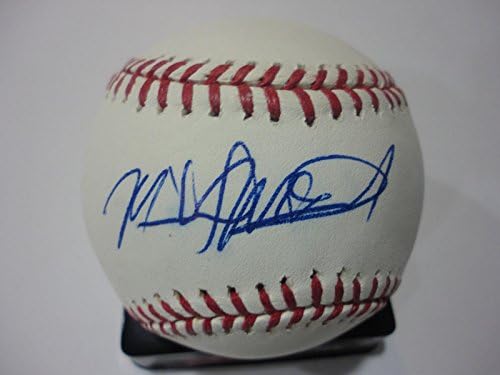 Мајкл Мекдејд Блу Џејс Индијанците Потпишаа Автограм М. л. Бејзбол Со автограм Бејзбол