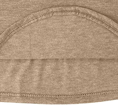 Лабави вклопувани маици за жени обични четвртина патент патент Топ мода со долги ракави маички неправилни блузи од блуза