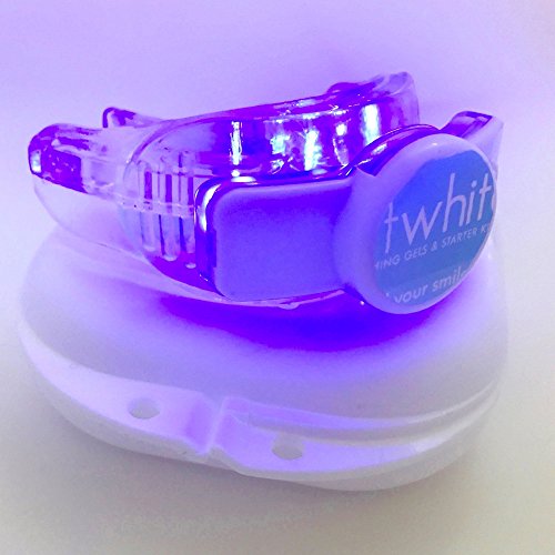 Expertwhite заби за белење на заби Инстант силиконски фиока со LED светло и прицврстувач за куќиште