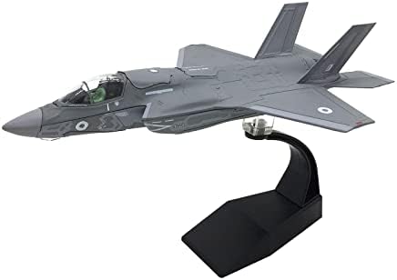 Модели на авиони Appliqe 1/72 Скала Авион се вклопуваат за F-35B Fighter High Simulation Aircraft Model со стенд-декор со простории