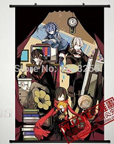 Цртани светски аниме аниме мекакусит актери дома украс постер wallид свиток