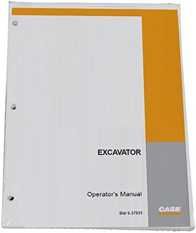 Случај CX210C Сопствениците На Операторот Багер Операција &засилувач; Прирачник За Одржување-Дел Број 47535166
