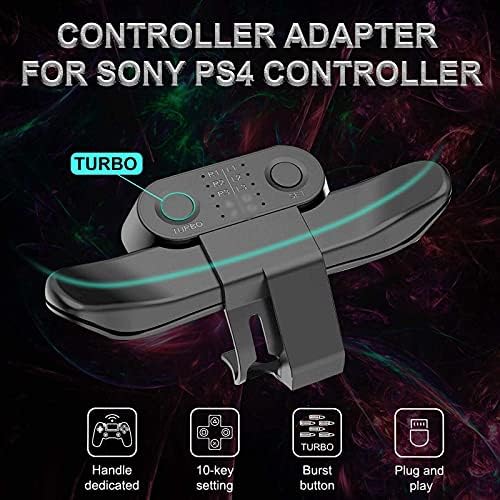 За адаптерот за клип на контролорот Sony PS4 Controller Clip Adapder w/Turbo Function Key