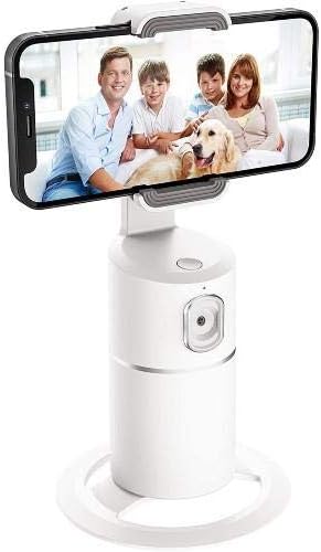 Застанете и монтирајте за Samsung Galaxy S10 5G - PivotTrack360 Selfie Stand, Pivot Stand Mount за следење на лицето за Samsung