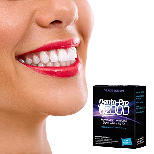 Комплет за белење на забите - Професионалец дома 3Д Белење на забите - Дента -про2000 Тоа е безбедно и достапно - добијте побели заби по само една употреба!