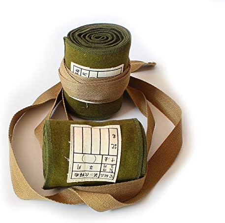 РЕПРОДУКЦИЈА WW2 Јапонски Војник Поле Зелени Хеланки Кит Волна Материјал Гази