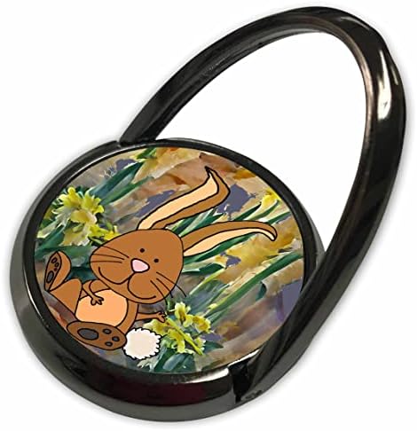 3drose Смешно симпатично велигденско зајаче во цртан филм за цветна градина - Телефонски ringsвони