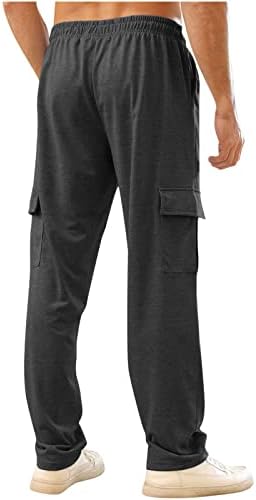 Iepofg mens Ripstop Карго панталони тактички со мулти џебни панталони за тренингот на отворено, брзо суво пешачење панталони