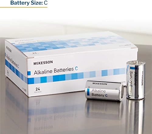 Мексон Алкални Батерии, Ц Ќелија-Идеален За Медицински Помагала, За Еднократна Употреба, 1,5 V, 24 Брои, 12 Пакувања, Вкупно
