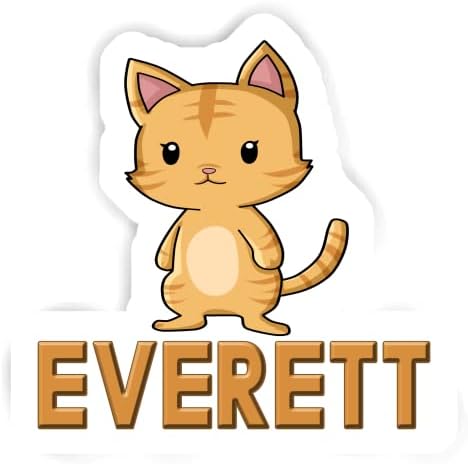 12 налепници Еверет Мачка