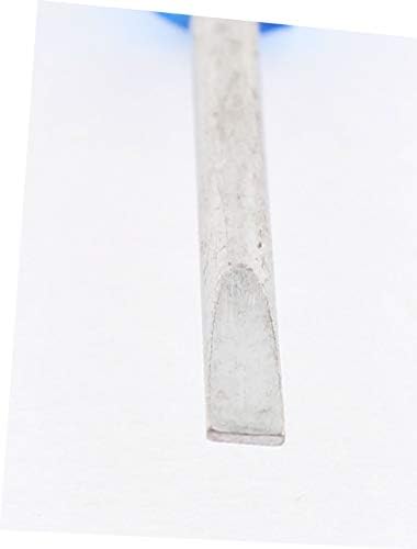 X-Gree 2mmx20mm Врв на вратот Пластична рачка со завртки со завртки со завртки со сини 5 парчиња (2mmx20mm punta del eje mango