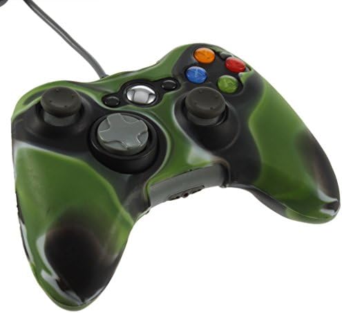 Доверба на армијата камуфлажа на силиконска покривка на кожата за безжичен контролер Xbox 360